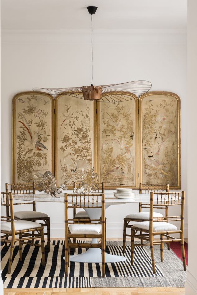 estudio maria santos: une salle à manger de style européen mêlant modernisme et antiquité