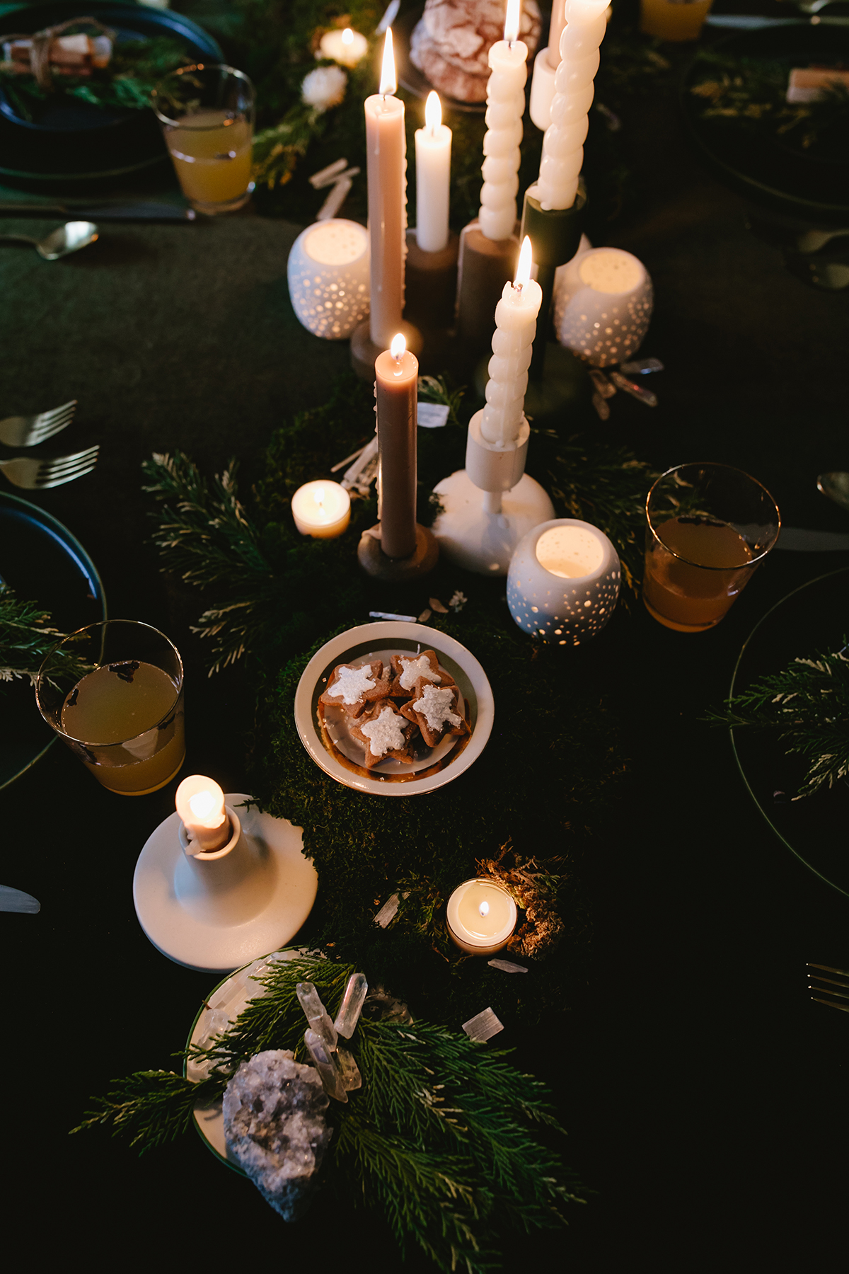 dîner de table solstice d'hiver | coco keley